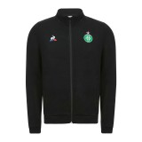 Sweat zippé ASSE Pres Le Coq Sportif Homme Noir Pas Cher Nice